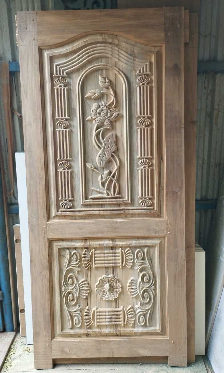 lotus-door-carving