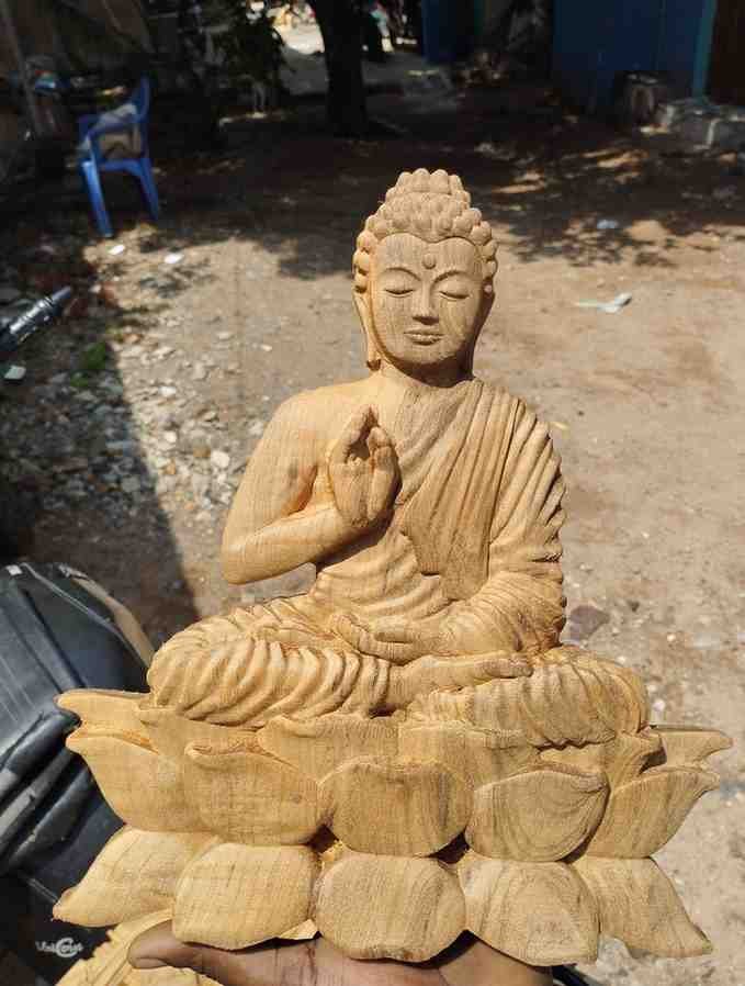 Budha God Carving