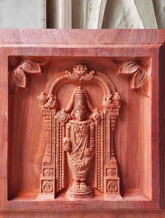 Lord Venkateshwara Carving